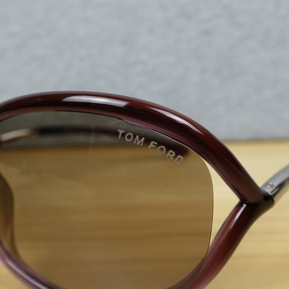 TOM FORD Jennifer Sunglasses Purple Gradient TF8 83F 61-16-120 Made in Italy - Picture 3 of 15